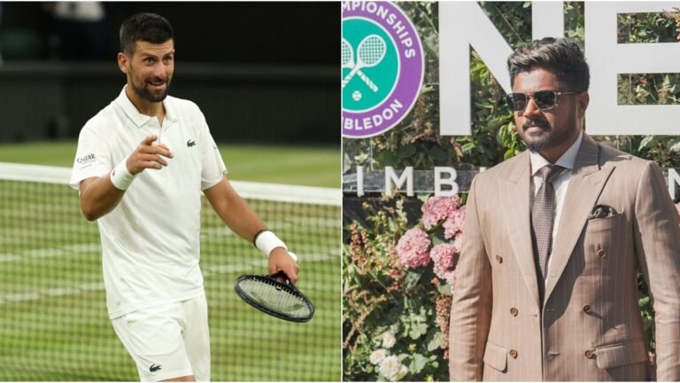 After appearing at Wimbledon, Sanju Samson reveals inspiration from Novak Djokovic