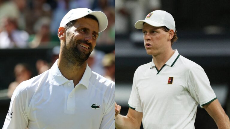 Wimbledon rankings: Djokovic, Sinner headline quarterfinal action