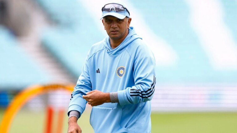 Rahul Dravid among candidates to replace Brendon McCullum as England Test coach