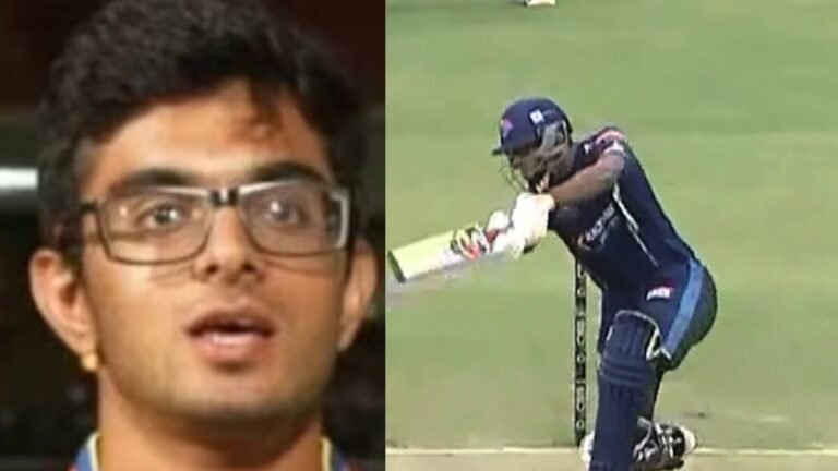 Samit Dravid makes his own way in the Maharaja Trophy as fans see shades of Rahul Dravid