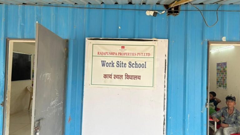 Workplace schools in Hyderabad bring education and safety to children of migrant workers