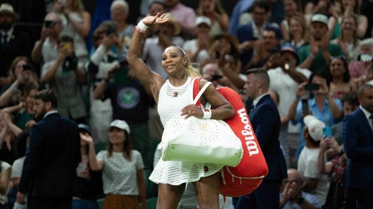 Serena Williams loses on return from Wimbledon, but daughter sees champion’s strength
