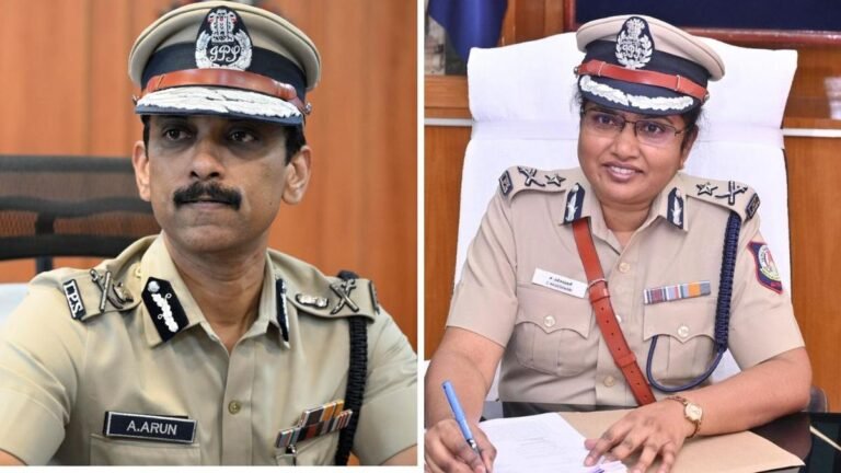 Tamil Nadu Govt Transfers DVAC Chief A Arun, Appoints IG Mageshwari