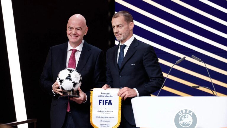 UEFA president boycotts World Cup finals to protest FIFA over Balogun saga