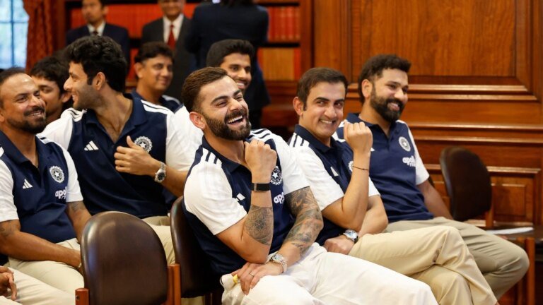 Crack? What tear? Virat Kohli and Gambhir share a laugh in a viral photo in London