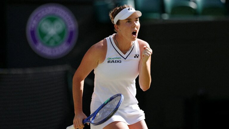 Wimbledon quarter-finals Live: Linda Noskova takes on Elise Mertens on Court 1