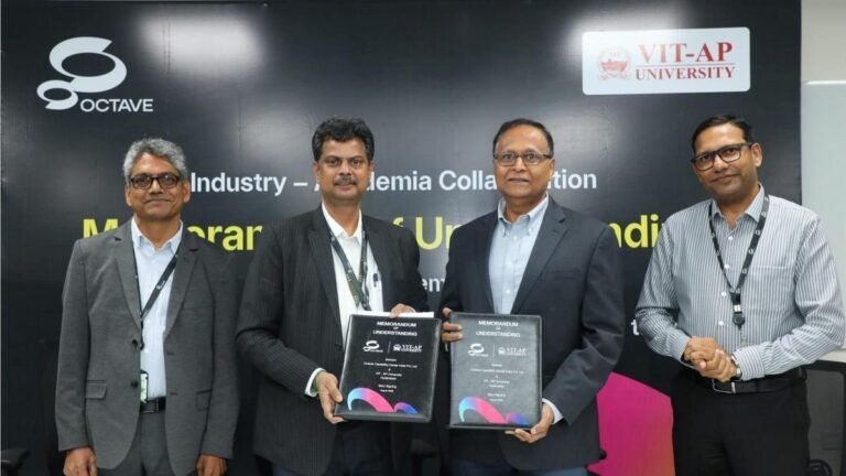 Octave, VIT-AP signed MoU to support industry-driven AI innovation