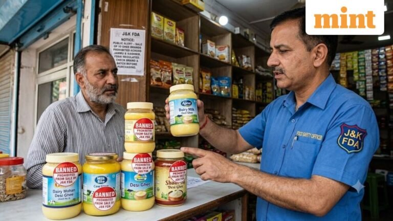 J&K FDA bans sale, storage and distribution of 10 batches of ghee: Why it was banned and what it means | Today’s news