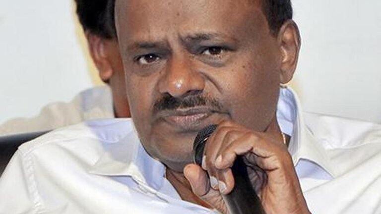 Union minister HD Kumaraswamy claims Congress government let KPSC controller of examinations ‘run away’; demands resignation of Priyank Kharge