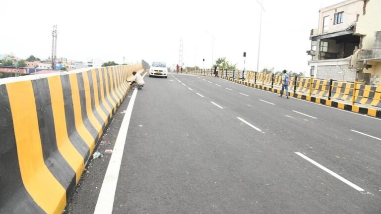 Telangana CM will inaugurate the 400 meter wide bridge connecting Moosarambagh and Amberpet
