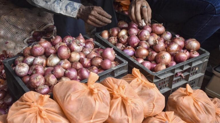 As onions touch ₹62 per kg, the government blames middlemen for the price hike