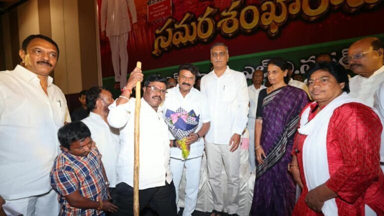 Congress Government. he did not spare even otherwise capable treachery, claims Harish Rao