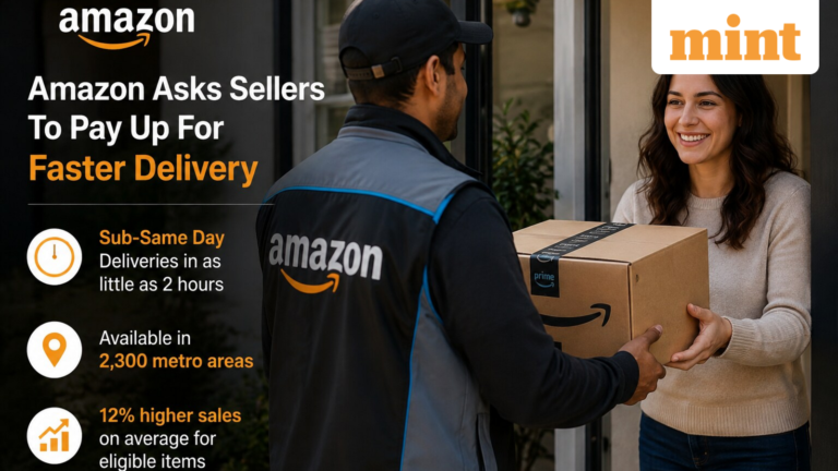 Amazon asks US sellers to pay for faster delivery as it expands same-day service | Today’s news
