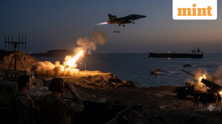 US strikes Iranian missile launchers near Strait of Hormuz after month-long pause in attacks; Tehran warns of a reaction | Today’s news