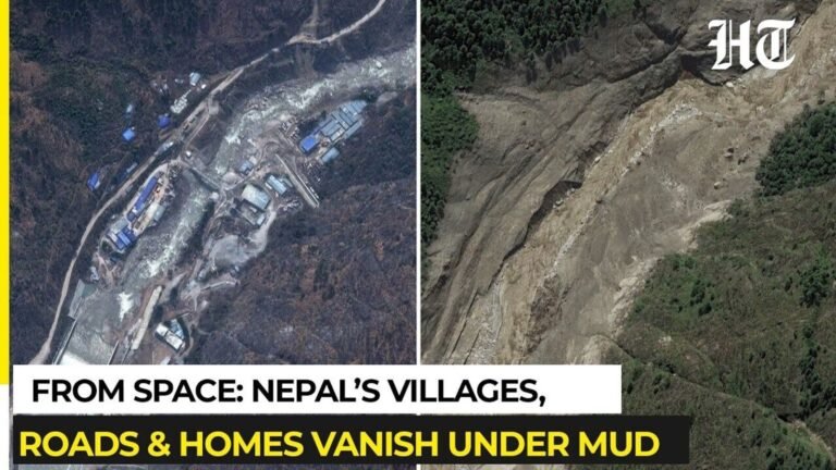 A tourist accidentally films the collapse of a Nepalese glacier linked to a mudslide at Gyirong Harbor; A Chinese expert confirmed the location: Video | Today’s news
