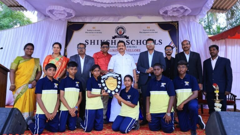 Shiksha schools organize an annual sports meet