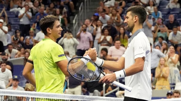 Five sets against the GOAT: Navone savors career-defining US Open win vs. Djokovic