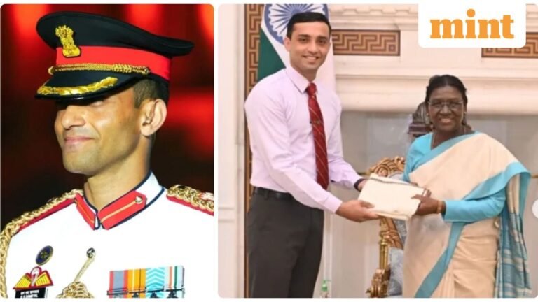 Who is Major Rishabh Singh Sambyal? The former ADC called President Murma a “national crush” who took early retirement | Today’s news