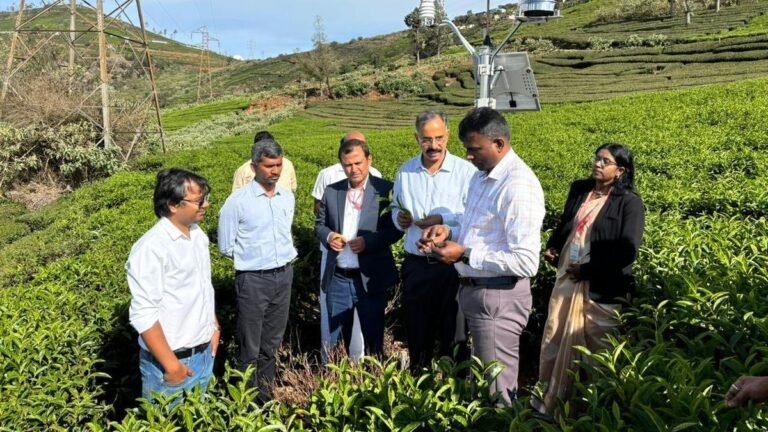 Five meteorological stations were inaugurated in the Nilgiris for the benefit of small tea growers