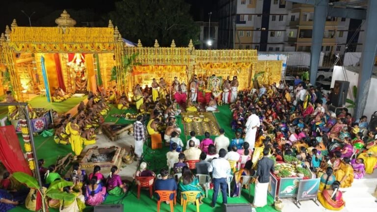 ‘Varuna Yagam’ performed in search of abundant rains in the state