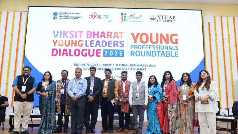 VIT-AP University brings together young people to discuss India’s global influence