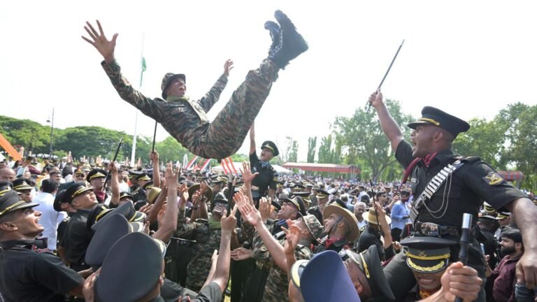 342 receive OTA training; commissioned as officers in the Indian Army