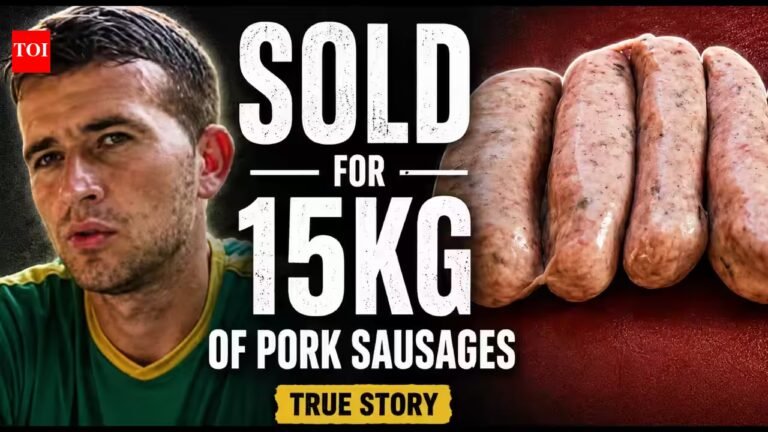 Young footballer quits and becomes farm laborer out of embarrassment after being transferred to rival club for 15kg of pork sausage