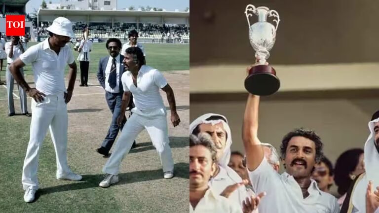 Famous India vs Pakistan moment: When Sunil Gavaskar put his foot on the coin toss
