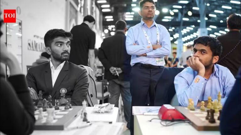 Chess Olympiad Round 2: How Nihal Sarin saved India’s day amid Gukesh’s historic drop in points