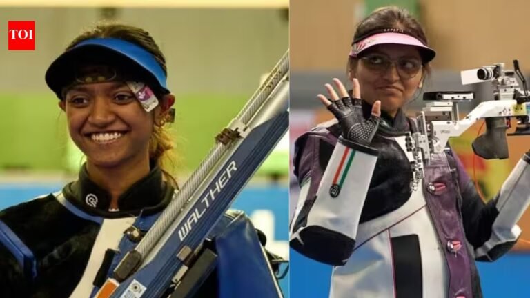 India kick off Asian Games shooting campaign with silver in women’s 10m air rifle