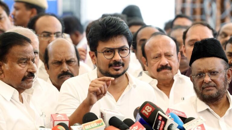 Udhayanidhi condemns the TVK-led government. for trying to “paralyze” the High Level Committee on Union-State Relations