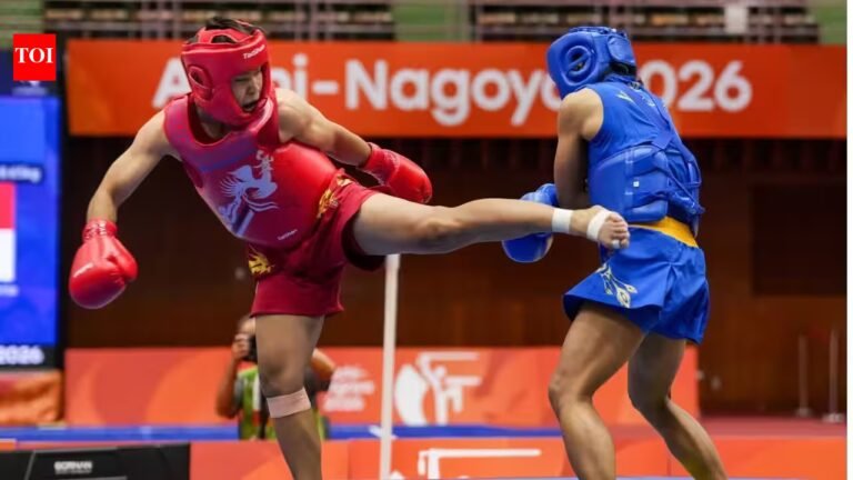 Asian Games: Roshibina Devi is one match away from a wushu gold medal