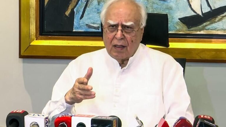 Kapil Sibal seeks SC intervention over ‘mass deletion’ from electoral rolls