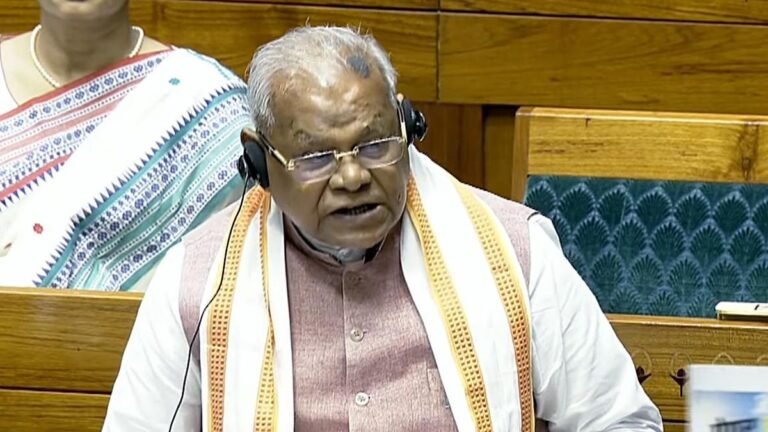 Union minister and NDA ally Jitan Ram Manjhi says SC/ST MPs don’t have enough time to speak in Parliament