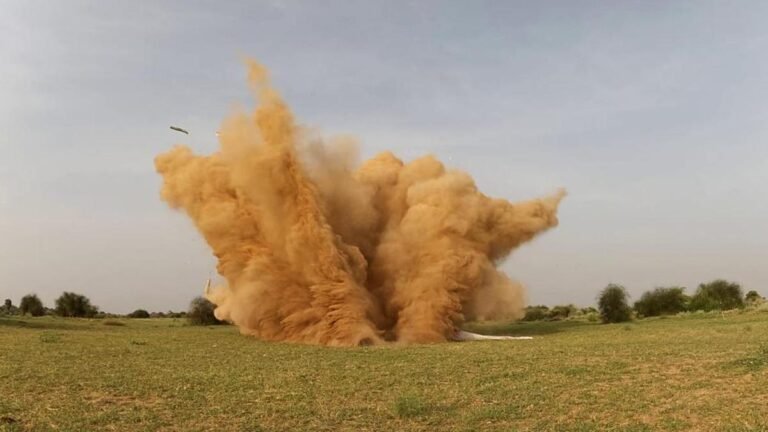 The IAF has successfully test-fired the Khagantak-243 indigenous long-range glide bomb
