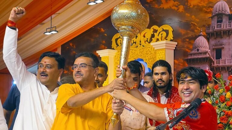 A call to keep Durga Pujas vegetarian in West Bengal is causing a storm