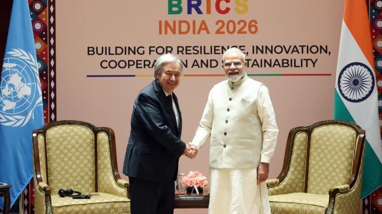 UN chief Guterres meets PM Modi; discusses conflicts in West Asia and Ukraine