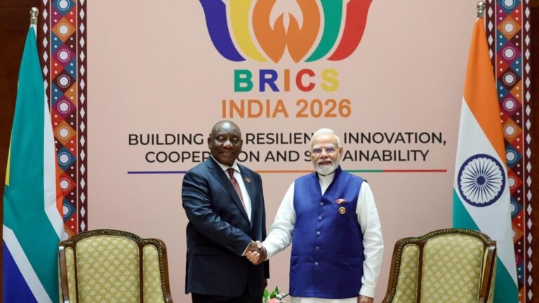 India is strengthening its reach in Africa as Modi holds talks with leaders from the continent
