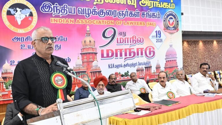 Judiciary at the Crossroads, Introspection Necessary to Restore Neutrality: Justice Anand Venkatesh