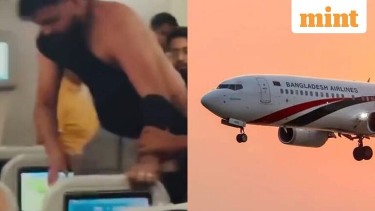 Mid-air brawl on Dhaka-London flight causes panic among passengers, including children, Biman Bangladesh responds | Watch the video | Today’s news