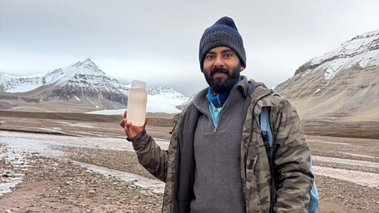 From Kannur to Ny-Alesund, a researcher tracks pollutants into the Arctic