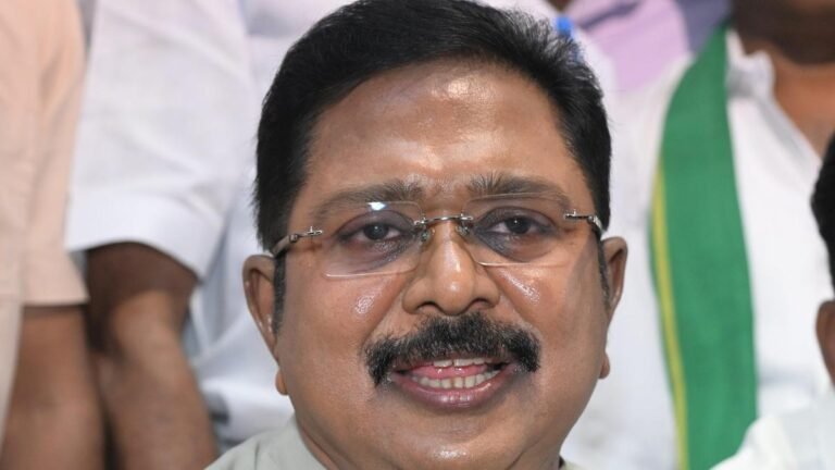 AMMK leader Dhinakaran criticizes ‘undeclared cargo dumping’ in Tamil Nadu