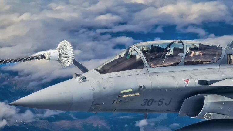 French Rafales, MRTT, A400M arrive in Jodhpur for Tarang Shakti