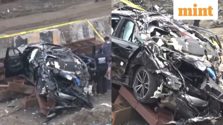 Three dead, one critical as BMW crashes on Mumbai’s coastal road, chilling videos emerge | Today’s news