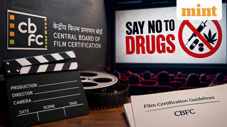 CBFC certification: ‘Say no to drugs’ warning made part of film certification center’s guidelines | Today’s news