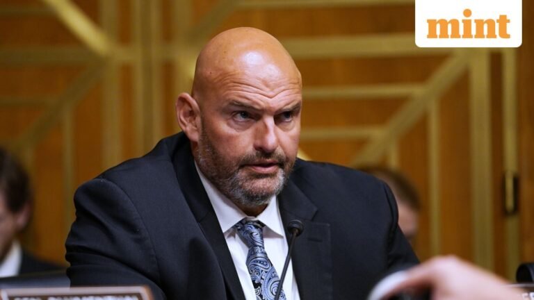 Sen. John Fetterman sparks backlash from Democrats after appearing at Republican midterm convention | Today’s news