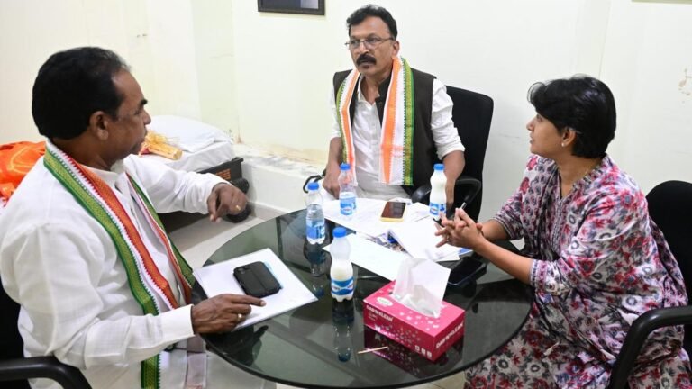 The Andhra Pradesh Congress Party has decided to contest all the seats in the local body elections
