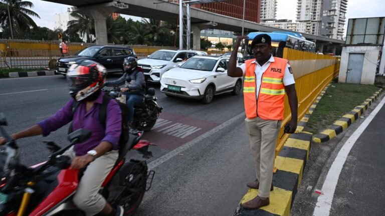 Two-wheeler ban on airport road, Electronics City flyovers seized by Bengaluru police