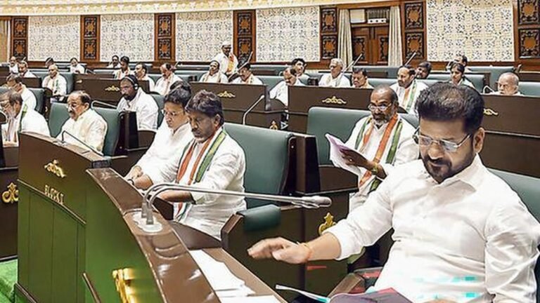 Banned land, KCR’s absence was to dominate the proceedings of the Telangana assembly