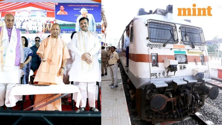 India-Nepal rail link restored: UP CM Yogi Adityanath at Varanasi-Nepalgunj trains | Today’s news